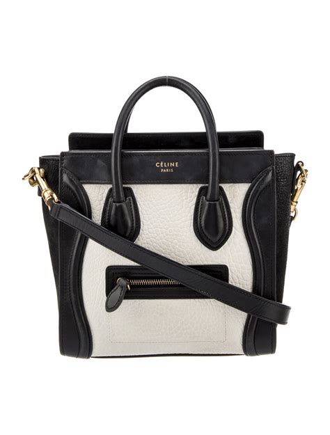 nordstroms celine nano luggage tote